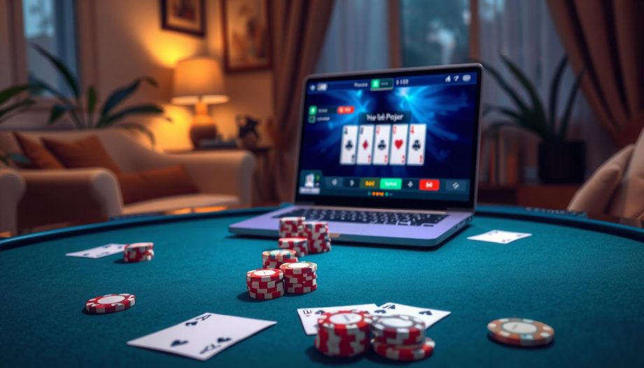 Cara bermain poker online